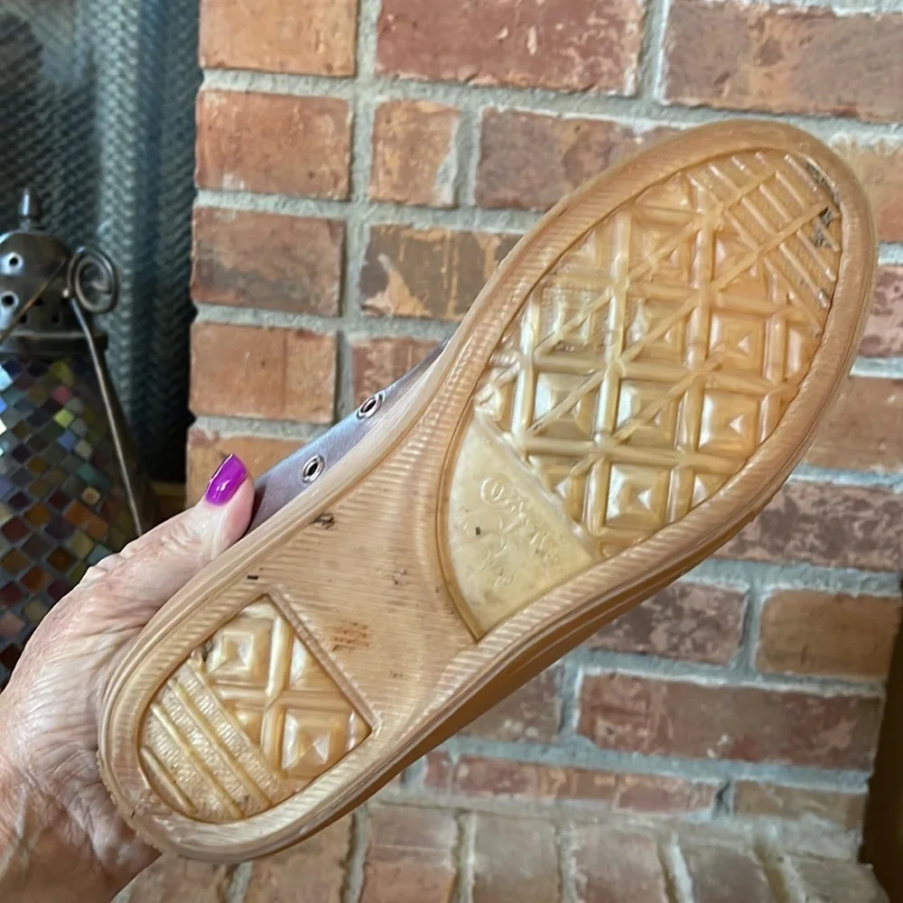 Converse All Star Metallic Rose Gold Sneakers